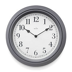 Devonshire Grey Wall Clock by Acctim