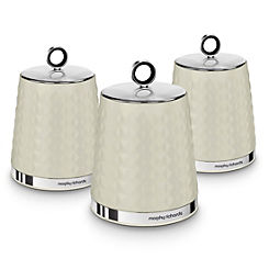 Dimensions Set of 3 Canisters by Morphy Richards