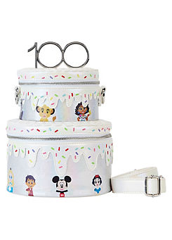 Disney 100 Celebration Cake Crossbody Bag by Loungefly