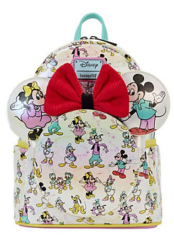 Disney D100 AOP Ear Holder Mini Backpack by Loungefly