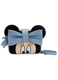 Disney Minnie Pastel Colour Block Dots Crossbody Bag by Loungefly