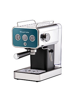 Distinctions Espresso Machine 26451 - Ocean Blue by Russell Hobbs