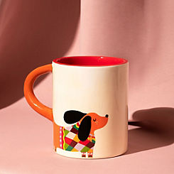 Dog Mug with 3D Handle by Raspberry Blossom