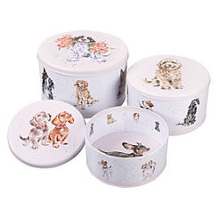 Dogs Cake Tin Nest by Wrendale Designs