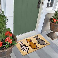 Dogs Doormat by Likewise Rugs & Matting