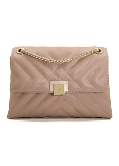 Dorchester Small Quilted Shoulder Bag by Dune London