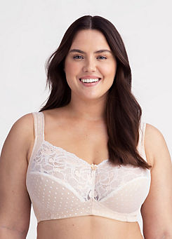Dotty Delicious Lace Non-Wired Bra by Miss Mary of Sweden