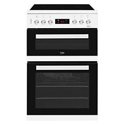 Double Electric Oven - White KDC653W by Beko - A Rated