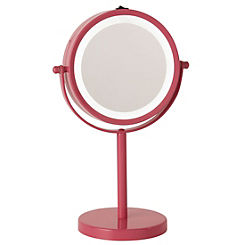 Double-Sided LED Light Metal Mirror