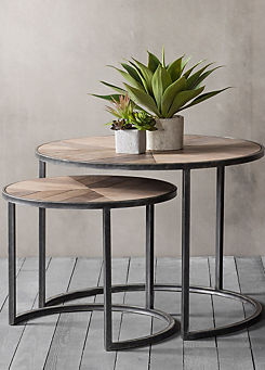 Douglas Nest of 2 Coffee Tables by Hudson Living
