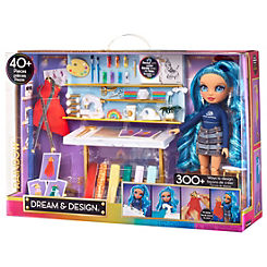 Dream & Design Fashion Studio Playset with Doll by Rainbow High