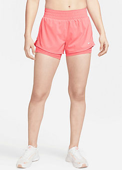 Dri-Fit Mid Rise 2 in 1 Shorts by Nike
