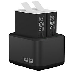 Dual Battery Charger & Batteries by GoPro