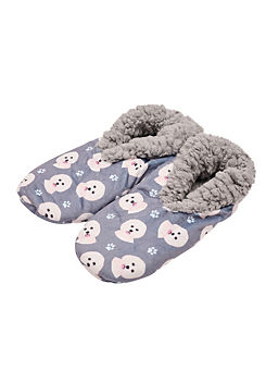 E&S Pets Bichon Frise Slippers by Best of Breed