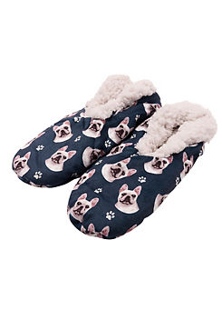 E&S Pets French Bulldog Slippers by Best of Breed