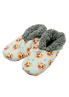 E&S Pets Golden Retriever Slippers by Best of Breed