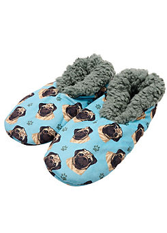 E&S Pets Pug Slippers by Best of Breed