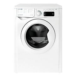 EWDE 861483 W UK Freestanding Washer Dryer - White by Indesit