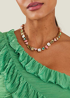 Eclectic Gem Collar Necklace by Accessorize
