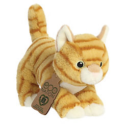 Eco Nation Orange Tabby Cat Soft Toy by Aurora