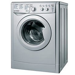 Ecotime 6KG/5KG 1200 Spin Washer Dryer IWDC65125SUKN - Silver by Indesit