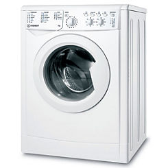 Ecotime 7KG 1200 Spin Washing Machine IWC71252WUKN - White by Indesit