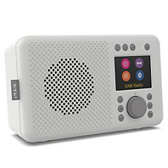 Elan Connect Internet Radio with DAB+ & Bluetooth - Stone Grey by Pure