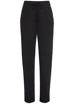 Elasticated Waist Jersey Trousers by beachtime