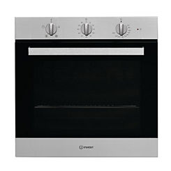 Electric Single Oven IFW6330IXUK - Stainless Steel by Indesit - A Rated