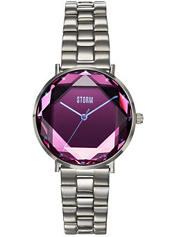 Elexi Lazer Purple Watch by Storm London