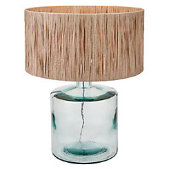 Elian Recycled Glass Table Lamp by Abigail Ahern