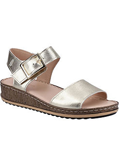 Ellie Gold Sandals by Hush Puppies