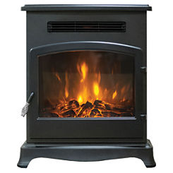Elstow Inset Programmable 1/2 kw Electric Stove Fire by Be Modern
