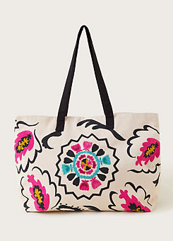 Embroidered Beach Bag by Monsoon