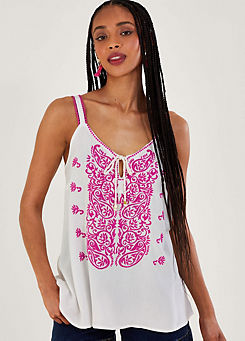 Embroidered Cami by Monsoon