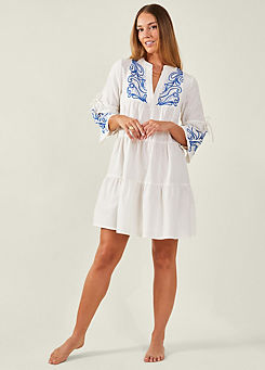 Embroidered Dress by Accessorize