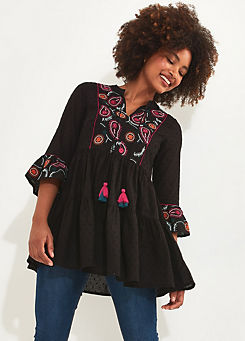 Embroidered Festival Tunic by Joe Browns