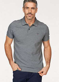 Embroidered Logo Polo Shirt by Gant