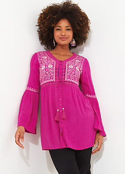 Emmy Embroidered Blouse by Joe Browns