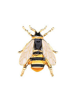 Enamel Bee Pin Brooch by Last True Angel