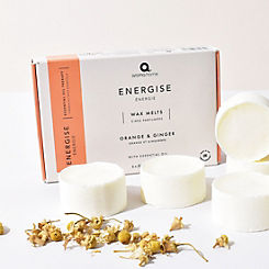 Energise Wax Melts - Orange & Ginger by Aroma Home