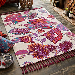 Escape Africa Floral Rug by Joe Browns