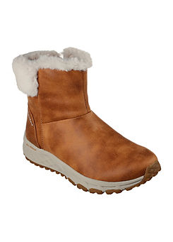 Escape Plan Cosy Collab Zip-Up Boots by Skechers