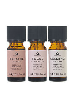 Essential Oil Set of 3 Therapy Collection - Mindfulness by Aroma Home