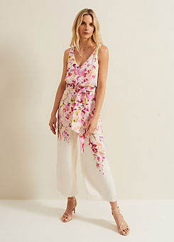 Ethel Floral Jumpsuit by Phase Eight