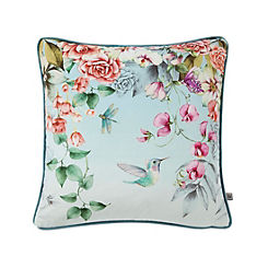 Ethereal Flora 50 x 50cm Feather Filled Cushion by Graham & Brown