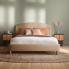 Evana Upholstered Bed Frame by Silentnight