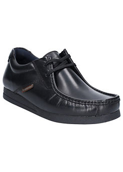 Event Waxy Wallaby Lace Up Black Shoes by Base London