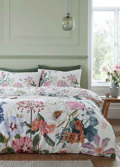 Exotic Garden 100% Cotton 200 Thread Count Duvet Cover Set  by RHS