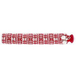Extra Long Red Nordic Hot Water Bottle by Warmies